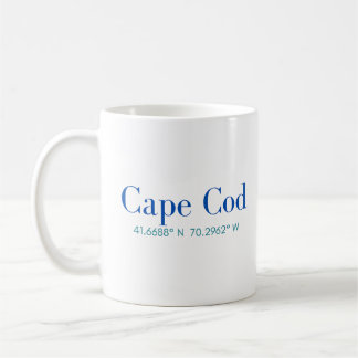 Cape Cod Classic Tasse mit GPS Koordinaten