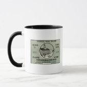 Cape Cod Faneuil Hall Brand Cranberry Label Tasse (Links)