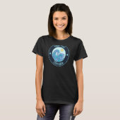 Cape Cod Fl Florida Souvenir Nautical Surfer Graph T-Shirt (Vorne ganz)