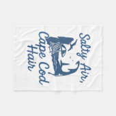 Cape Cod Frisur Fleecedecke (Vorderseite (Horizontal))