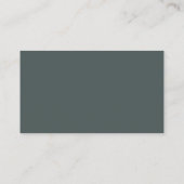 Cape Cod Golden Gras Serif QR Code RSVP Karte (Rückseite)