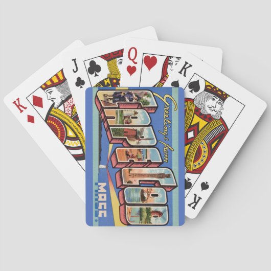 Cape Cod Greeting Playing Cards Spielkarten (Rückseite)