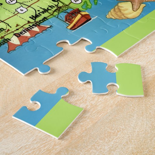 Cape Cod großes Stück Puzzle (Seite)