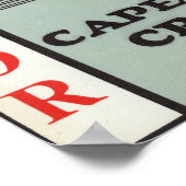 Cape Cod Harvard Eatmor Cranberries Marke Poster (Ecke)