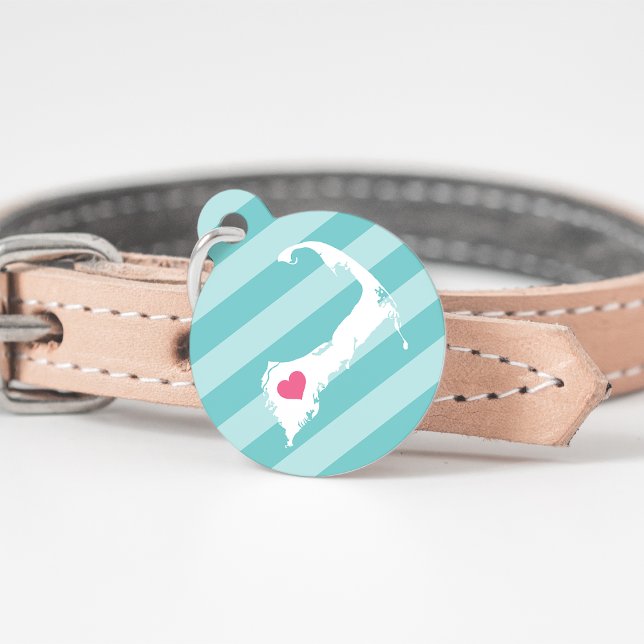 Cape Cod Heart Haustiermarke (Von Creator hochgeladen)