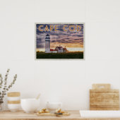 Cape Cod heißt Sie herzlich willkommen Poster (Küche)