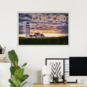 Cape Cod heißt Sie herzlich willkommen Poster (Heimbüro)