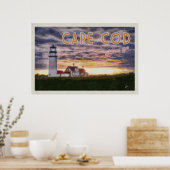 Cape Cod heißt Sie herzlich willkommen Poster (Küche)