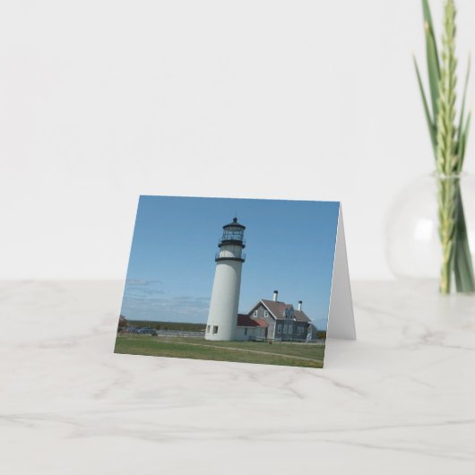 Cape Cod, Highland Lighthouse Karte (Vorderseite)