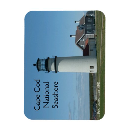 Cape Cod, Highland Lighthouse Magnet (Vertikal)