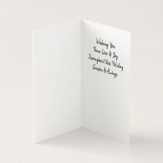 Cape Cod Holiday Lighthouse Grußkarte (Innenseite)