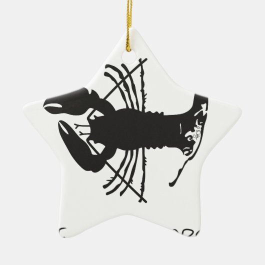 CAPE COD-HUMMER KERAMIKORNAMENT (Vorne)