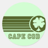 Cape Cod Irish Sticker (Vorderseite)