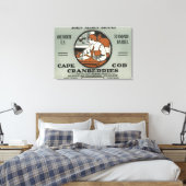 Cape Cod John Alden Brand Cranberry Label Leinwanddruck (Insitu (Schlafzimmer))