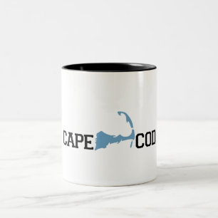 Cape Cod"Karten-" Entwurf Zweifarbige Tasse