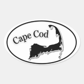 Cape Cod kiss cut Aufkleber