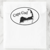 Cape Cod kiss cut Aufkleber (Tasche)