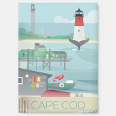 Cape Cod Kühlschrank Magnet (Vorderseite)