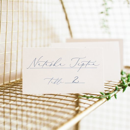 CAPE-COD-Küstenhochzeit Platzkarte