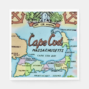 Cape Cod Landmark Papier Serviette