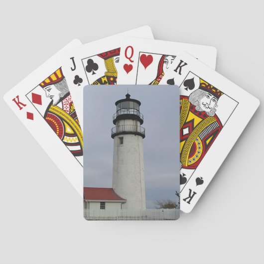 Cape Cod-Leuchtturm Spielkarten (Rückseite)