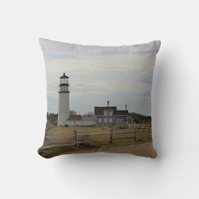 Cape Cod-Licht Kissen (Vorderseite)