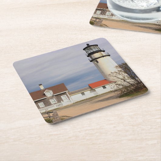 Cape Cod-Licht Rechteckiger Pappuntersetzer (angewinkelt)