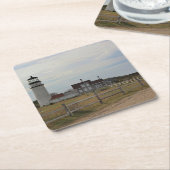 Cape Cod-Licht Rechteckiger Pappuntersetzer (angewinkelt)