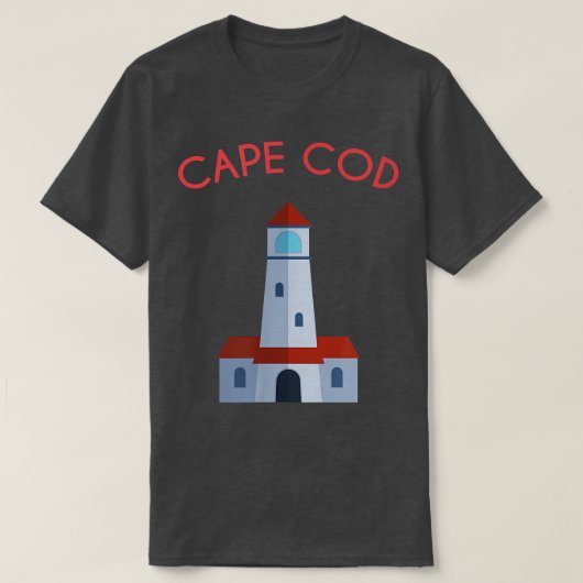 Cape Cod Lighthouse Boston MA New England2 T-Shirt (Design vorne)