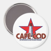 Cape Cod Lighthouse Magnet (Vorderseite/Rückseite)