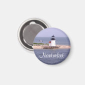 Cape Cod Lighthouse, Nantucket MA Magnet (Vorderseite/Rückseite)
