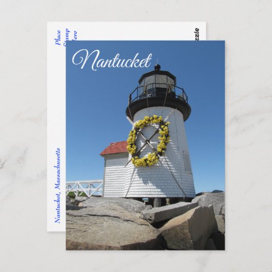 Cape Cod Lighthouse, Nantucket, Massenpostkarte Postkarte (Vorne/Hinten)
