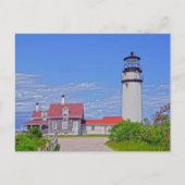 Cape Cod Lighthouse Postkarte (Vorderseite)
