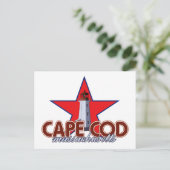 Cape Cod Lighthouse Postkarte (Stehend Vorderseite)