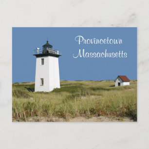 Cape Cod Lighthouse Provincetown MA Postkarte