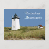 Cape Cod Lighthouse Provincetown MA Postkarte (Vorderseite)