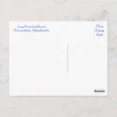 Cape Cod Lighthouse Provincetown MA Postkarte (Rückseite)