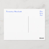 Cape Cod Lighthouse Provincetown MA Postkarte (Rückseite)