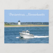 Cape Cod Lighthouse Provincetown MA Postkarte (Vorderseite)