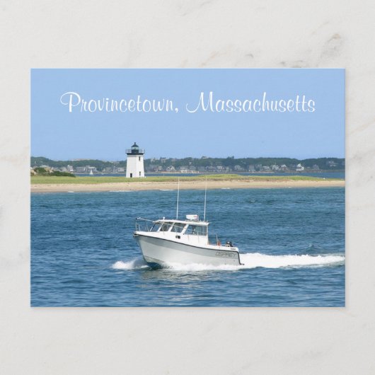 Cape Cod Lighthouse Provincetown MA Postkarte (Vorderseite)