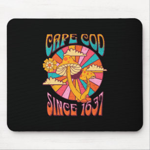 Cape Cod M Pilz Boho Souvenir Vintage Urlaub Mousepad