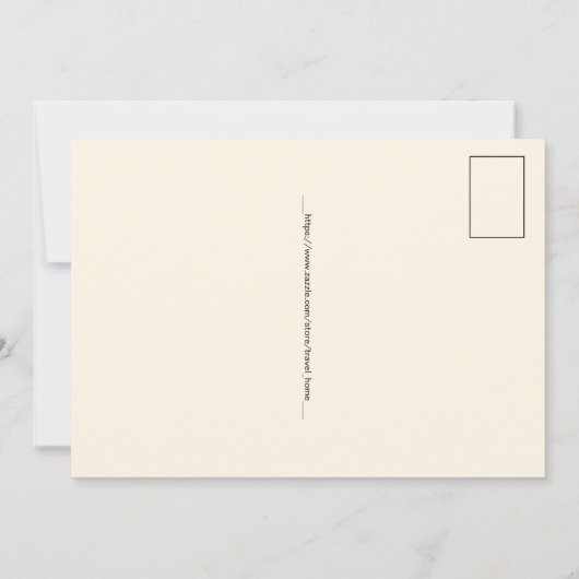 Cape Cod MA 5x7 Map Postcard Dankeskarte (Rückseite)