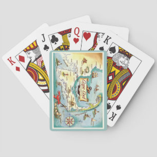 Cape Cod MA Karte Spielkarten