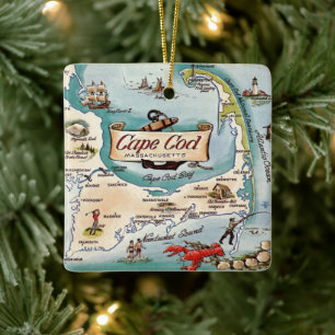 Cape Cod MA Ornament