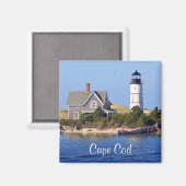 Cape Cod MA Sandy Neck Lighthouse Kühlschrankmagne Magnet (Vorderseite/Rückseite)