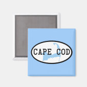 Cape Cod Magnete Magnet (Vorderseite/Rückseite)