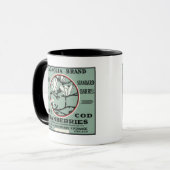 Cape Cod Magnolia Marke Cranberry Label Tasse (Vorderseite Links)
