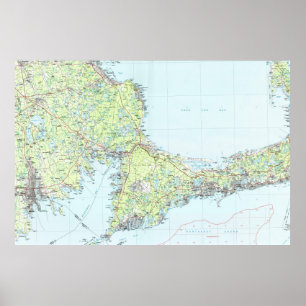 Cape Cod Map (1986) Poster