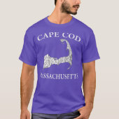 Cape Cod Map T-Shirt (Vorderseite)