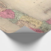 Cape Cod, Martha's Vineyard & Nantucket Map (1871) Geschenkpapier (Ecke)